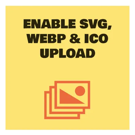Enable SVG, WebP & ICO